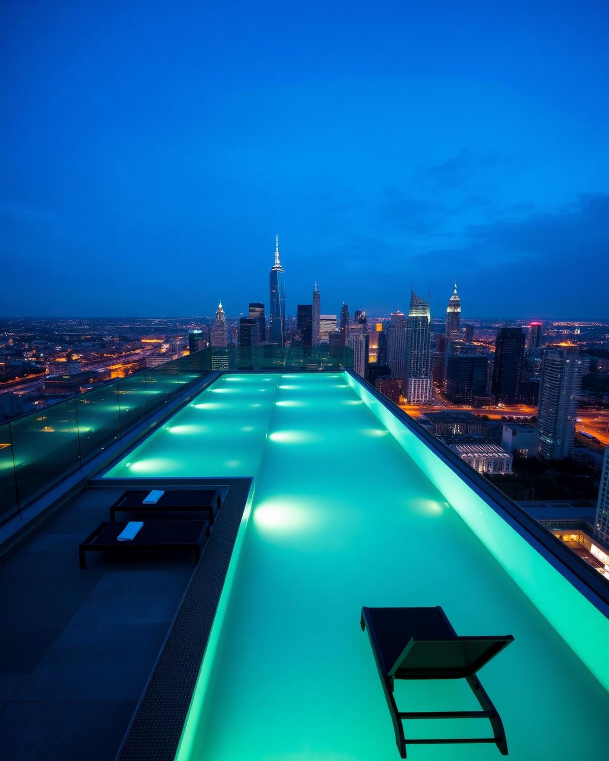 Aura Pavilion rooftop view